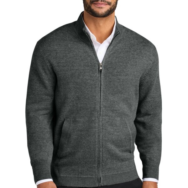 Easy Care Full Zip Sweater Thumbnail